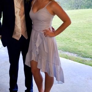 Lush high low lightweight dress M